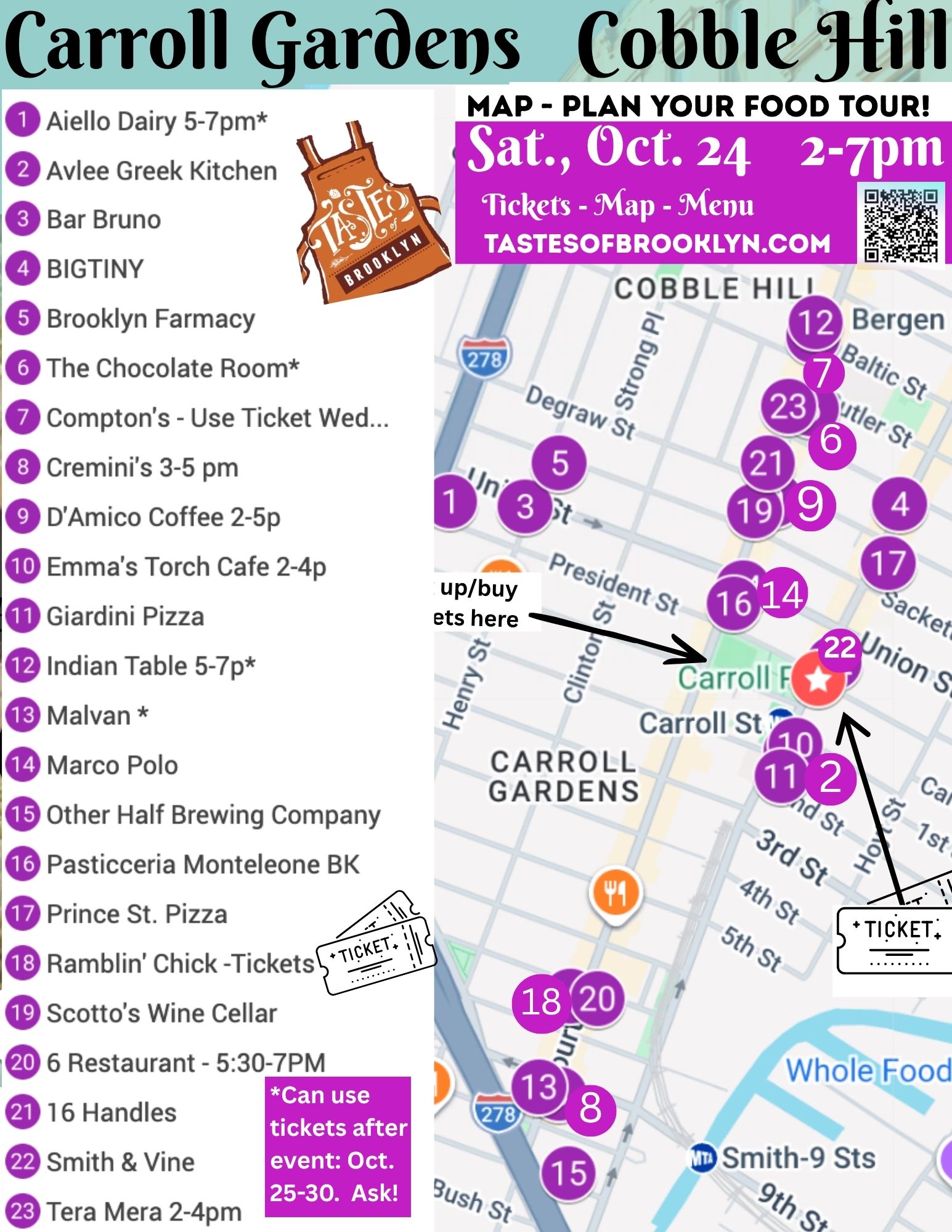 Tastes of CarrollGardens.